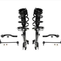 Front Struts Tie Rods Sway Bar Links for Toyota Highlander 01-03 All Wheel Drive