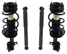 Puntales de resortes helicoidales completos delanteros y amortiguadores traseros para Nissan Rogue 08-12, 4 piezas