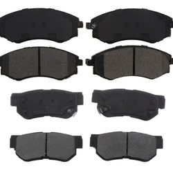 Front Rear Brake Pads fits 2002-2003 Hyundai Sonata to production 09/04/2003