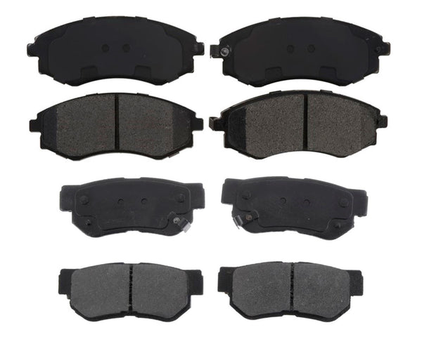 Front Rear Brake Pads fits 2002-2003 Hyundai Sonata to production 09/04/2003