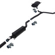 Exhaust System Rear Resonator and Mufflers for Acura TSX 2.4L Sedan 2009-2014