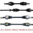 Front & Rear CV Drive Axles Fits for 09-13 LEXUS IS250 All Wheel Drive