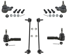 Fits 02-07 Saturn Vue 6Pc Chassis Kit Ball Joints Tie Rods Sway Stabilizer Link
