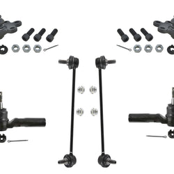 Se adapta al kit de chasis Saturn Vue 02-07 de 6 piezas, rótulas, varillas de amarre, enlace estabilizador oscilante