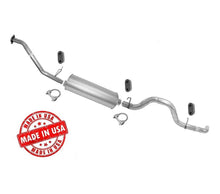 Sistema de escape 143.5 Distancia entre ejes para Chevrolet Silverado 1500 99-01 Cama corta