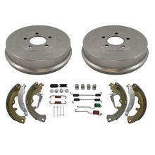 Rear Brake Drums Brake Shoes & Brake Spring Set For Ford ESCAPE 2008 2009 2012