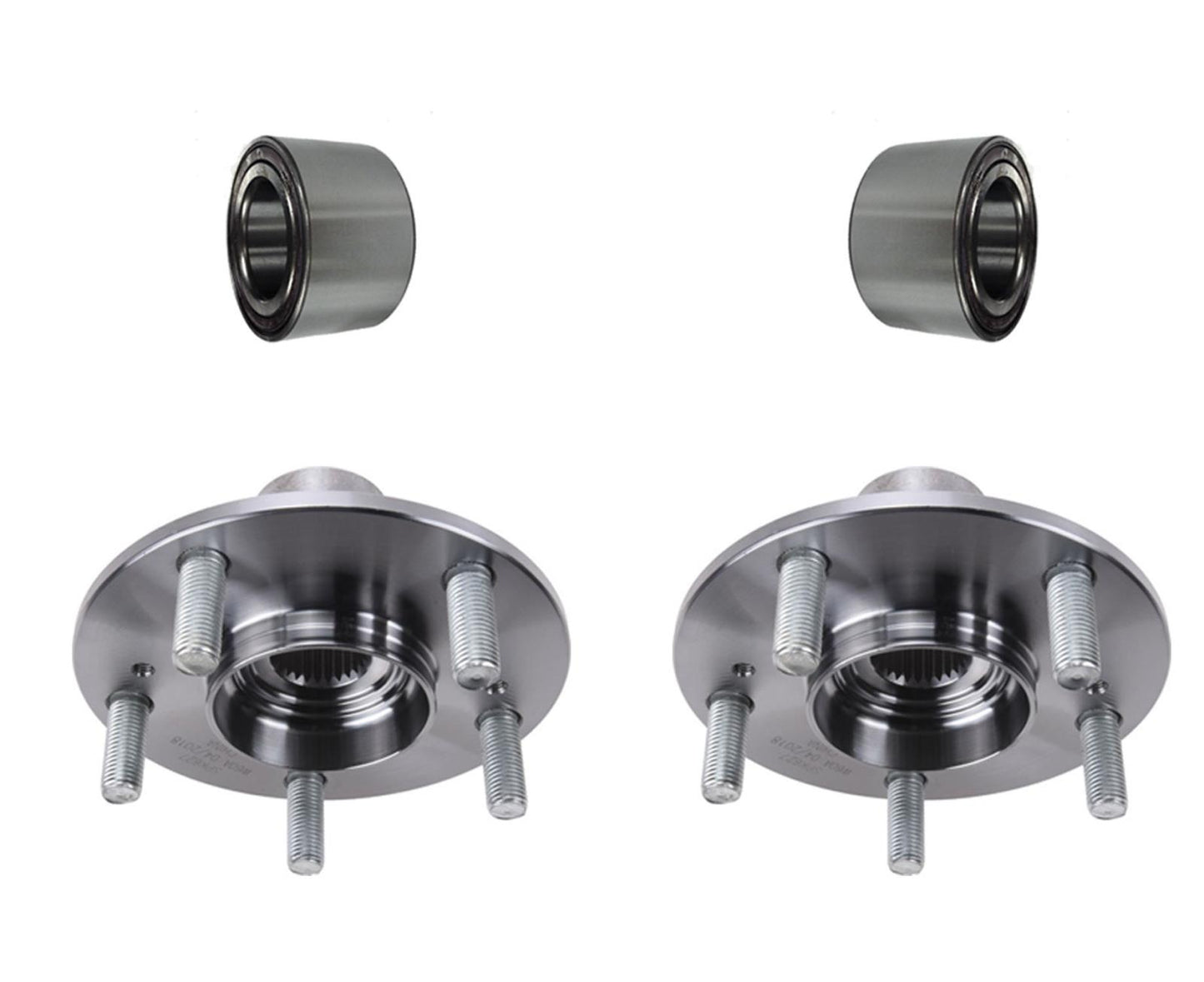 Bujes y rodamientos de rueda delantera izquierda y derecha para Honda Civic 1.3L 1.8L 06-11