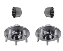 Front Left & Right Wheel Hubs & Bearings fits 06-11 Honda Civic 1.3L 1.8L