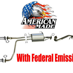Exhaust System for Nissan Pathfinder 96-00 With Federal Emissions READ LABEL