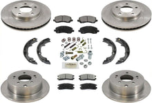 Brake Rotors Brake Pads Spring Kit for Mitsubishi Galant 2.4L 08-12