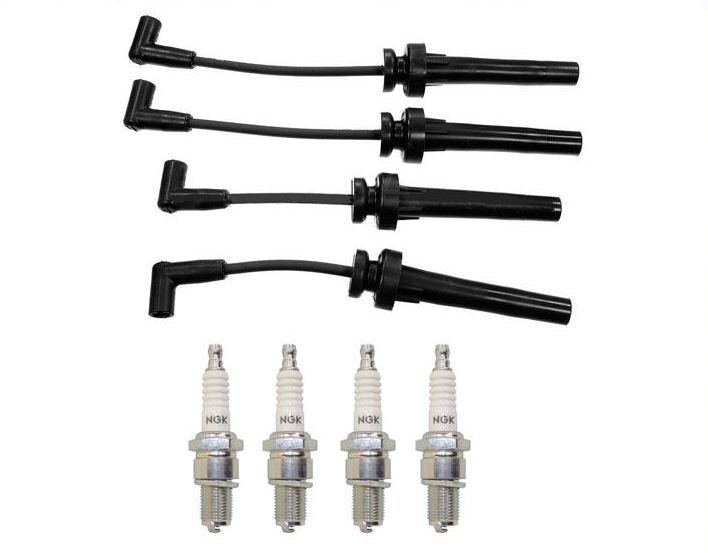 Juego de cables de encendido y bujías 100% nuevos para Dodge Avenger 2.0L 1995-1999