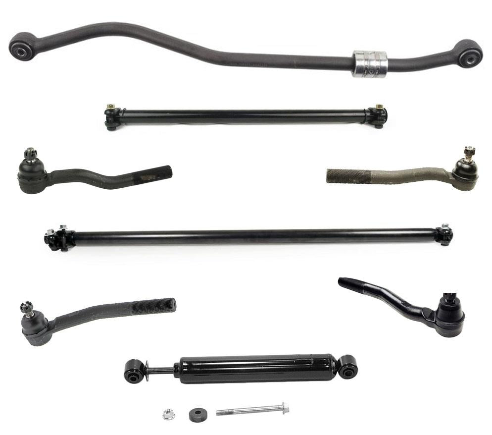 Kit de 7 piezas de chasis de enlaces estabilizadores de varillas de dirección para Jeep Grand Cherokee 99-04