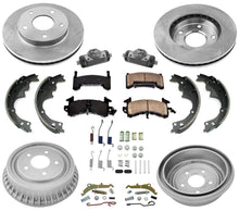 Tracción en las 4 ruedas para Chevrolet Blazer S10 Pastillas de rotores de freno Tambores Zapatos 11 piezas 92-96