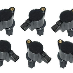 6 Direct Ignition Coils For Jaguar S-Type 2000-2003 & For Lincoln LS 2000-2005