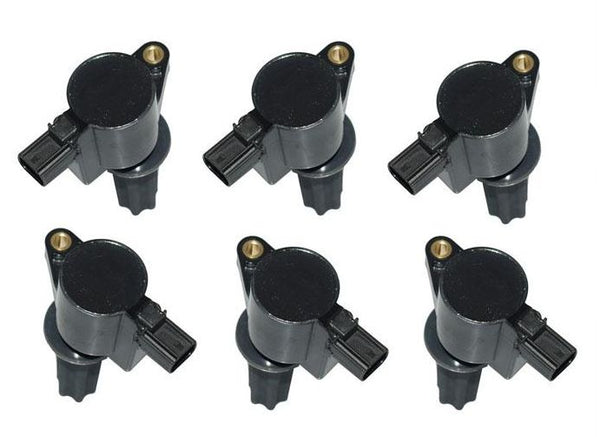 6 Direct Ignition Coils For Jaguar S-Type 2000-2003 & For Lincoln LS 2000-2005