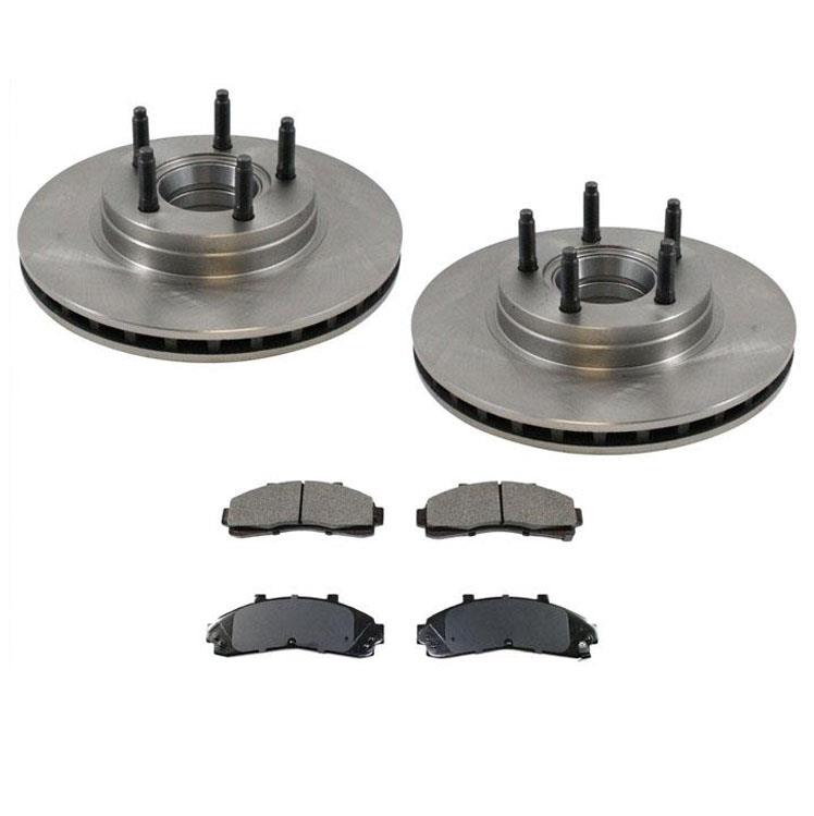 Disc Rotor Brake Pads for Ford Ranger 4 Wheel Drive & 4 Wheel ABS 1995-1997