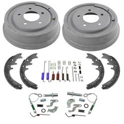 Brake Drums Brake Shoes Hardware 7pc Kit for Ford F150 5 Stud 1997-1999