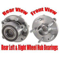 Rodamientos de cubo de rueda trasera izquierda y derecha para Ford Edge 11-14 Flex 09-18