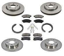 Brake Rotors Ceramic Brake Pads & Shoes For 2005-2009 Buick Allure Lacrosse V6