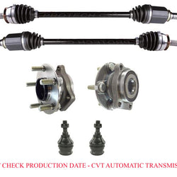 Front Axles Lower Ball joints Wheel Hub Bearings For Forester From 01/15/14-2018