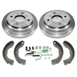 Kit de 4 piezas de tambores de freno trasero, resortes de zapatos, 4 piezas para Nissan Versa 1.6L 2009-2011