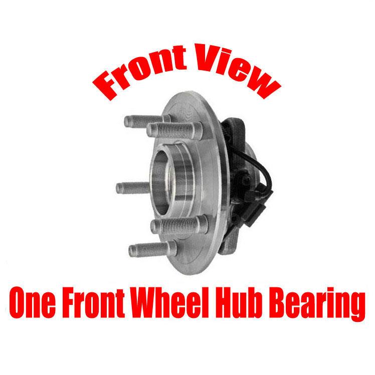 One Front Wheel Hub Bearing Assembly For RAM 1500 2012 2015 2018 W/ 5 Wheel Stud