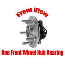 One Front Wheel Hub Bearing Assembly For RAM 1500 2012 2015 2018 W/ 5 Wheel Stud