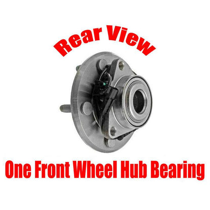 One Front Wheel Hub Bearing Assembly For RAM 1500 2012 2015 2018 W/ 5 Wheel Stud