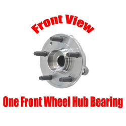 ONE Front Wheel Hub Bearing Assembly for Ford Taurus 2010-2017