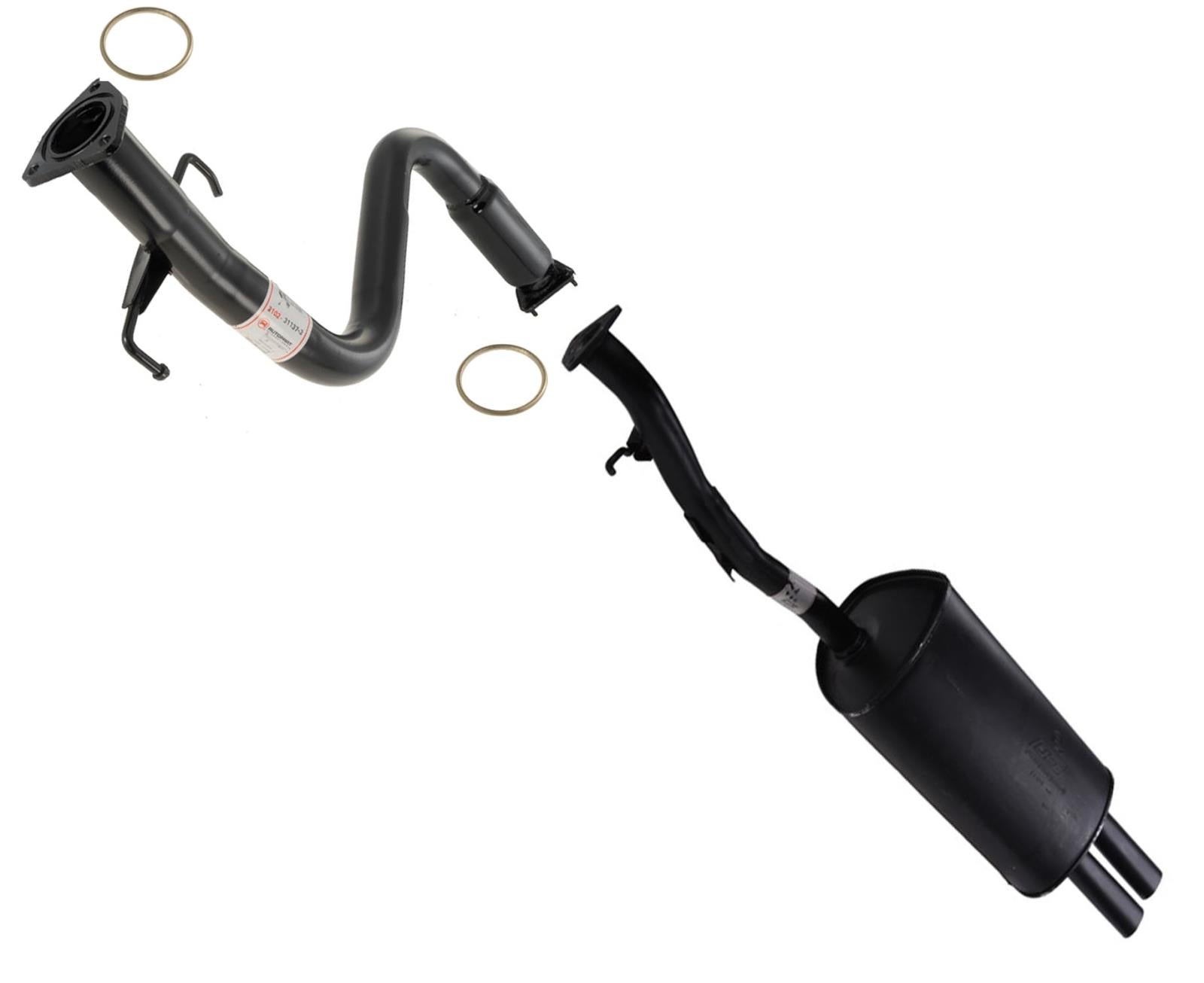 Para sistema de escape de silenciador y resonador medio Acura RL 3.5L V6 1996-1999