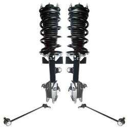 Front Complete Strut Assembly & Sway Bar Links for Honda Odyssey 2011-2015