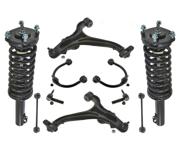 Upper Lower Control Arms Rods Links Struts 10PC KIT for Jeep Commander 2006-2010