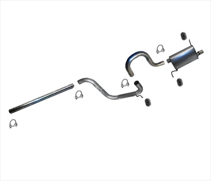 El sistema de tubo de escape silenciador se adapta a Chrysler PT Cruiser 2.4L 01-10 sin Turbo