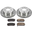 Rear Brake Rotors Brake Pads for Chevrolet Equinox for GMC Terrain 2010-2017