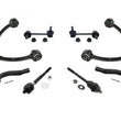 8pc Kit Upper Control Arms Ball Joints Tie Rods for Lexus LS400 09/92 to 09/94