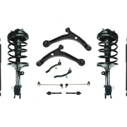 Front Struts Rear Shocks Lower Control Arms Tie Rods For Honda Pilot 2003-2005