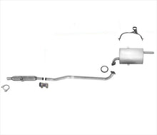 Compatible con Chevrolet Prizm y Toyota Corolla 98-2002, resonador medio y silenciador de 1,8 L.