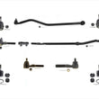 93-98 Grand Cherokee 4.0L Drag Link Tie Rod Rods Ball Joint 10Pc Kit