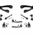 Inner Outer Tie Rods Control Arms & Sway Bar Links 10Pc KIT For 97-01 Honda CRV