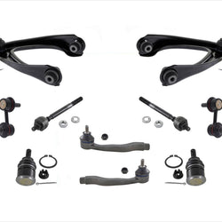 Inner Outer Tie Rods Control Arms & Sway Bar Links 10Pc KIT For 97-01 Honda CRV