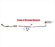 Silenciador de tubo flexible convertidor de escape para Toyota Camry 2.2L 94-96 sedán de 4 puertas