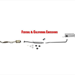 Silenciador de tubo flexible convertidor de escape para Toyota Camry 2.2L 94-96 sedán de 4 puertas