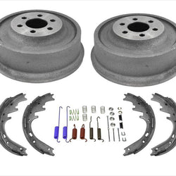 Tambores de freno trasero Zapatas de freno Kit de resorte 4 piezas para Dodge Dakota 03-04