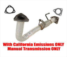 California Emissions Manual Transmission Flex Pipe for Honda Acccord 2.3L 98-02