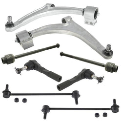 Lower Control Arms Ball Joint Tie Rods Sway Bar Links for Chevrolet Malibu 04-10