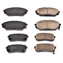 Front and Rear Ceramic Brake Pads for Hyundai Veracruz 3.8L 2007-2012