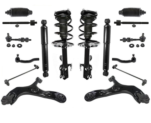 Front & Rear Suspension & Chassis 16Pcs for Toyota Rav4 6 Speed Automatic 13-17