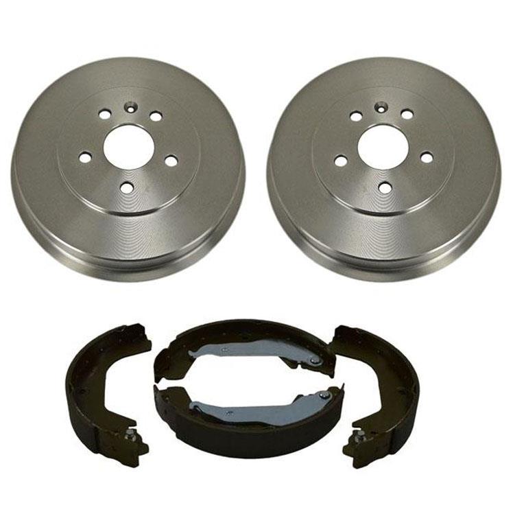 Rear Brakes Drums with Brake Shoes For Chevrolet Sonic Trax 2012 2013 2014 2019