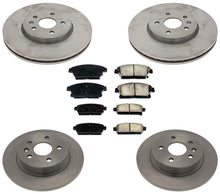 Brake Rotors Ceramic Brake Pads for Buick Encore 13-19 with 4 Wheel Brake Rotors