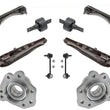 fits Honda CRV 97-01 Rear Arms Links Bushings Wheel Hub Bearings & CV Axles